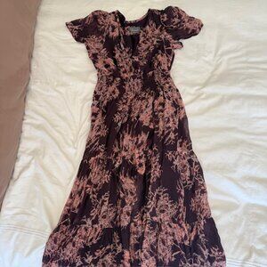 Excellent condition Antrhopologie The Somerset Maxi Dress Size Medium
